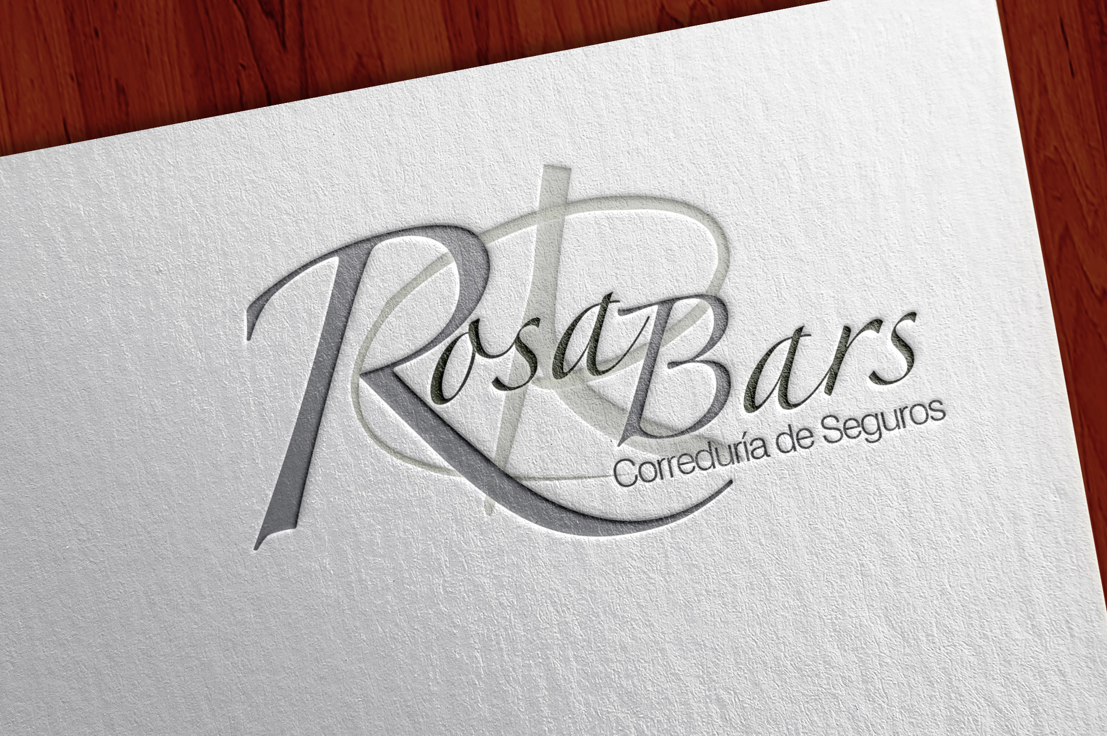 Rosa Bars Diseño Logotipo